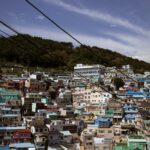 colorful hillside homes in gamcheon culture village during a busan itinerary 3 days route