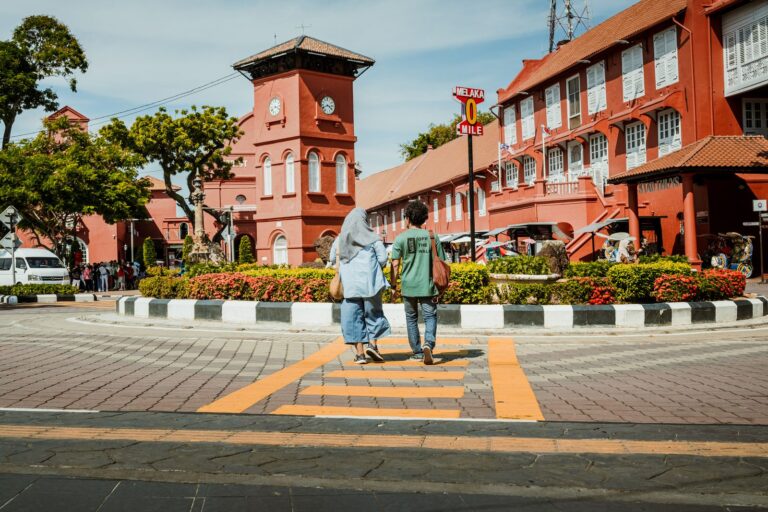 melaka day trip from kuala lumpur at dutch square and the stadthuys